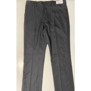 NEW Men's Uniform Pants, Navy With Black Stripped, Waist Size 38 (legs unhemmed)